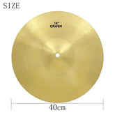 7-piece cymbal set from Drum Addict Apparel by Yggdrasils Wood, featuring various sizes for a complete drum cymbal collection.