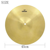 7-piece cymbal set by Drum Addict Apparel Yggdrasils Wood, featuring various sizes for drumming and percussion.