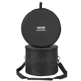 Black VEVOR 5-piece drum bag set by Drum Addict Apparel from Yggdrasils Wood, designed for protecting and transporting drums.
