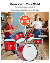 5-piece Drum Set by Drum Addict Apparel Yggdrasils Wood, featuring drums with natural wood finish and hardware, ready to play