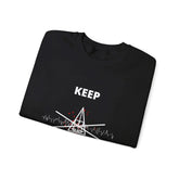 Dark heather gray Chaos is a Choice Crewneck Sweatshirt by Drum Addict Apparel featuring bold printed design.