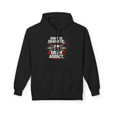 Charcoal hoodie from Drum Addict Apparel by Yggdrasils Wood featuring "Don&