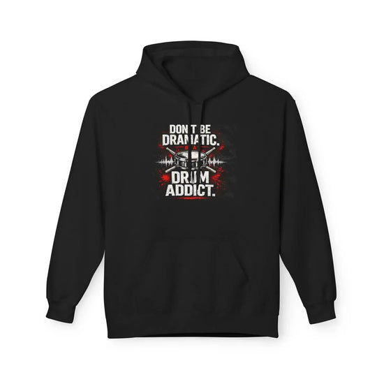 Charcoal hoodie from Drum Addict Apparel by Yggdrasils Wood featuring "Don&