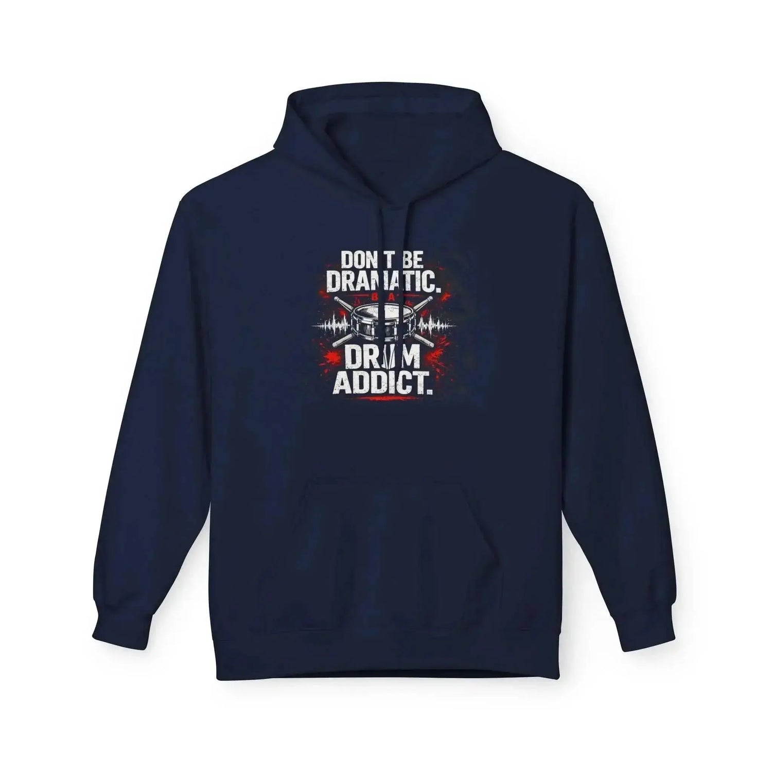 Charcoal hoodie from Drum Addict Apparel by Yggdrasils Wood featuring "Don&