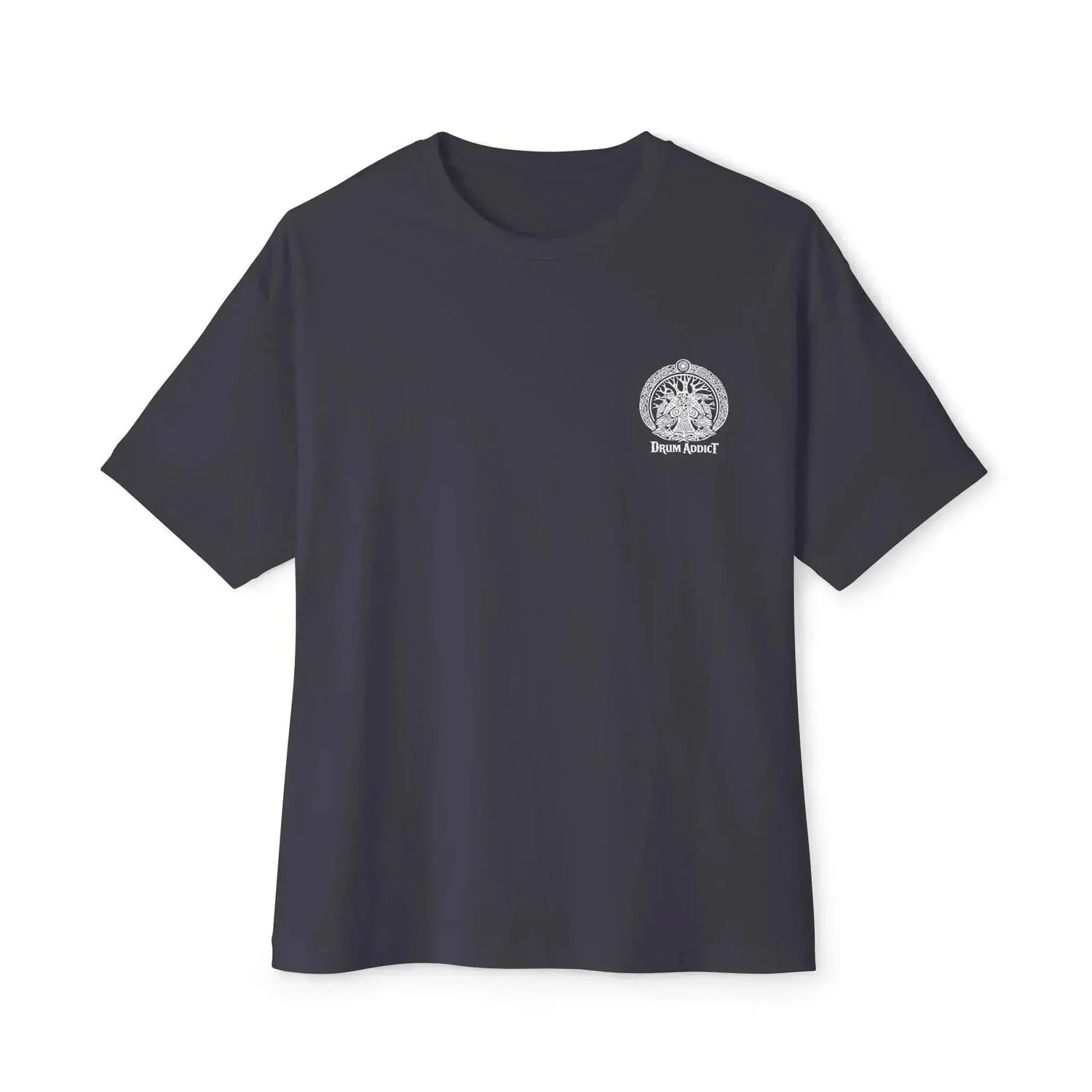 Black Keep Tempo T-Shirt by Drum Addict Apparel, featuring a casual fit and drum-themed design, in size XS.