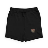 Heather gray athletic sweatshorts by Drum Addict Apparel for workout and lounge wear, featuring a comfortable fit and casual style.