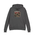 Black unisex hoodie from Printify featuring the "Embrace The Suck" design, shown on a model with a front view.