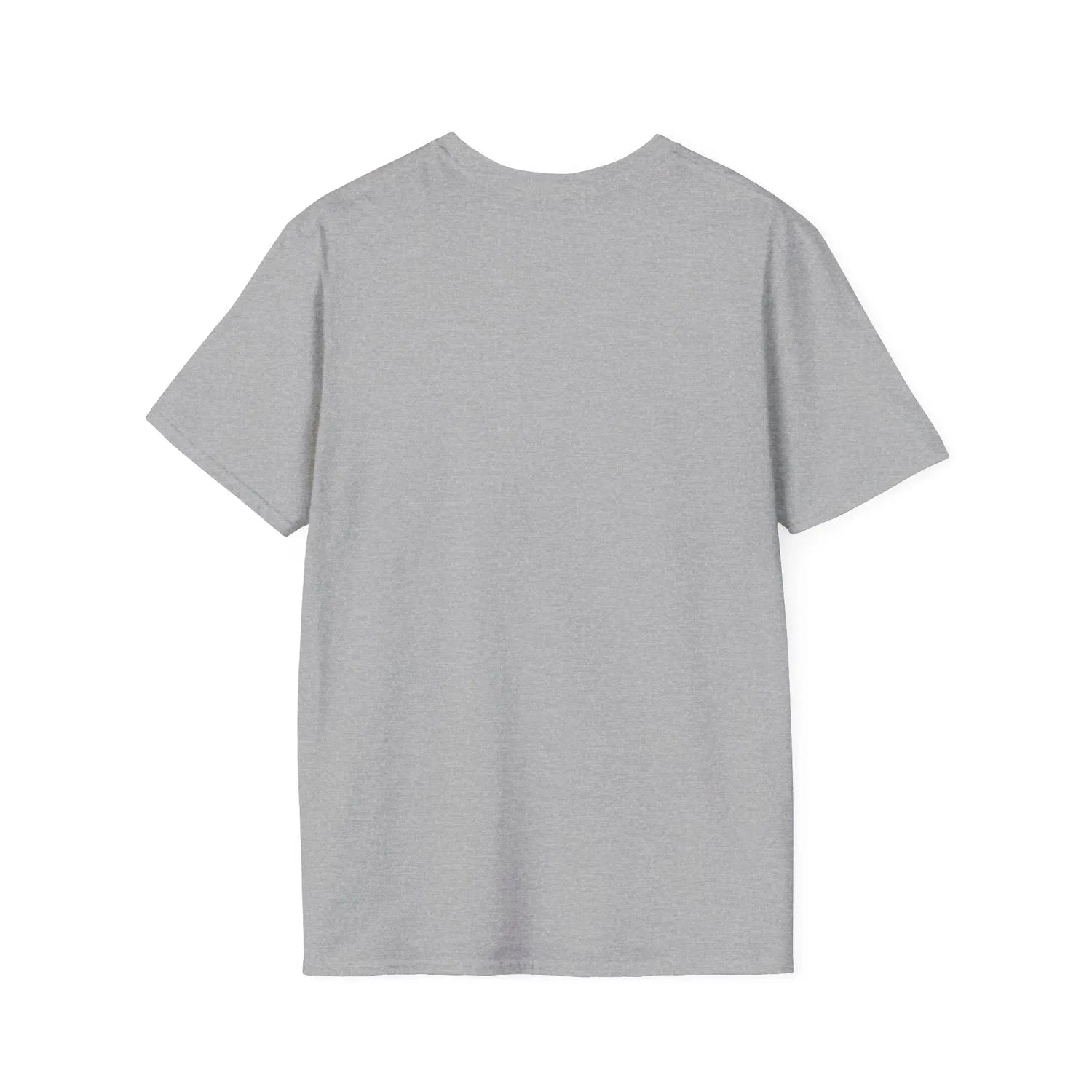 Red unisex softstyle T-shirt by Printify featuring "Embrace the Suck" graphic on the front.
