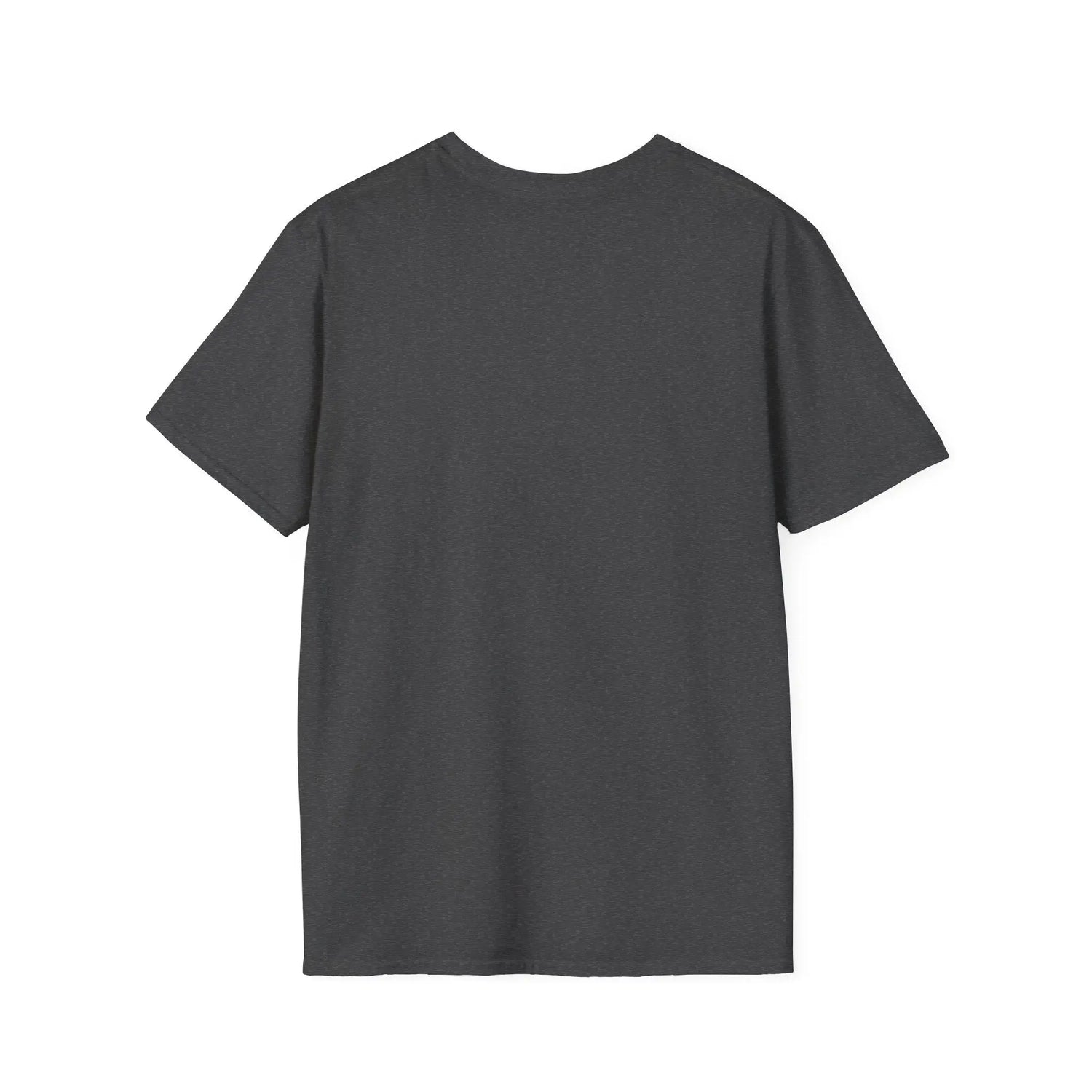 Red unisex softstyle T-shirt by Printify with "Embrace the Suck" slogan, featuring a comfortable fit and casual style.
