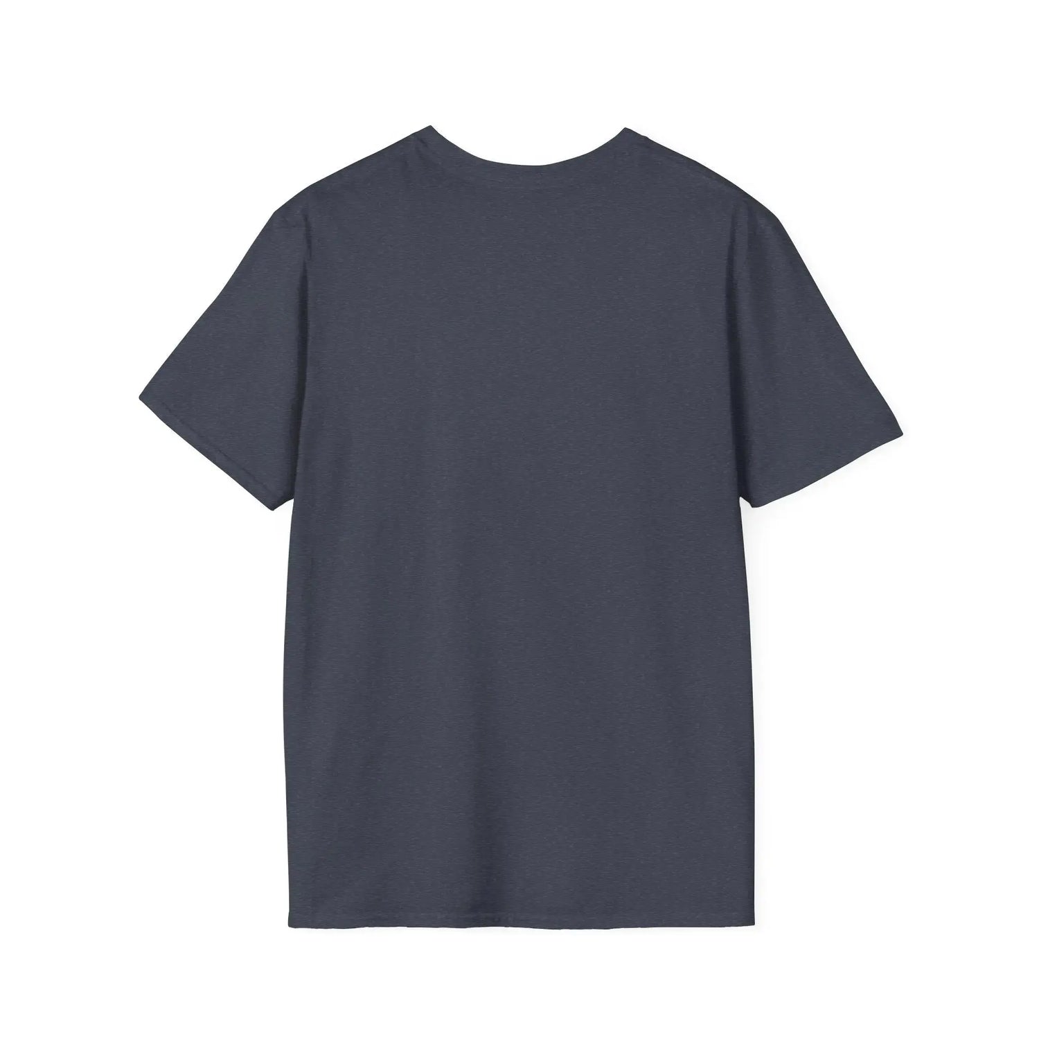 Red unisex softstyle T-shirt by Printify featuring the "Embrace the Suck" design, casual fit and comfortable fabric.